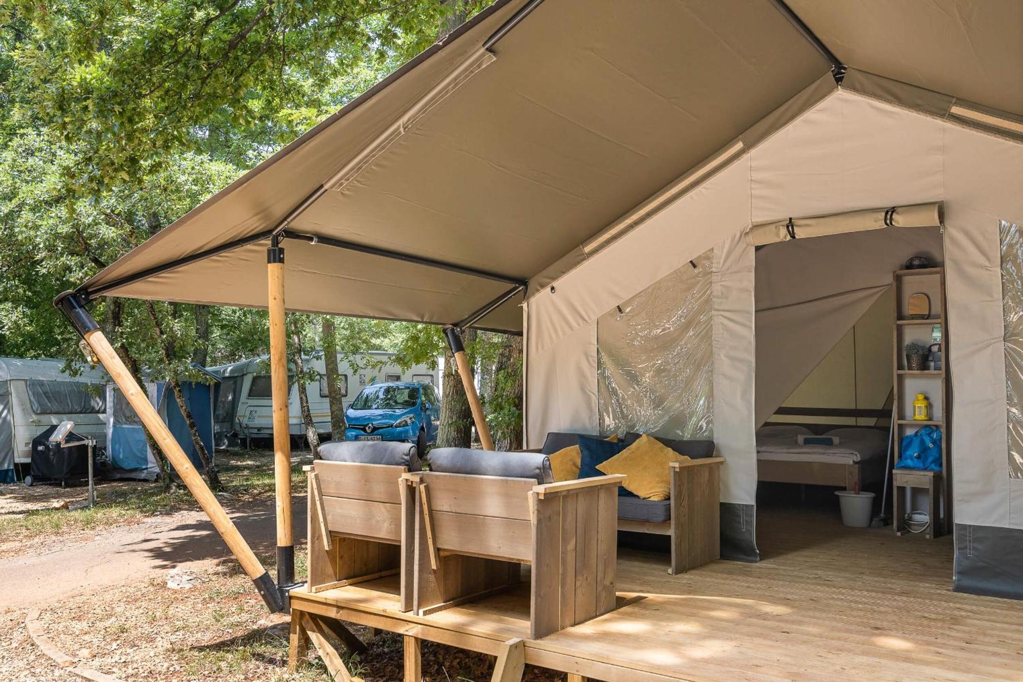 Easyatent Safari Tent Park Umag Oda fotoğraf